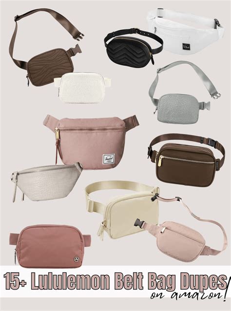 lulu lemon belt bag dupe amazon|lululemon duffle bag dupe.